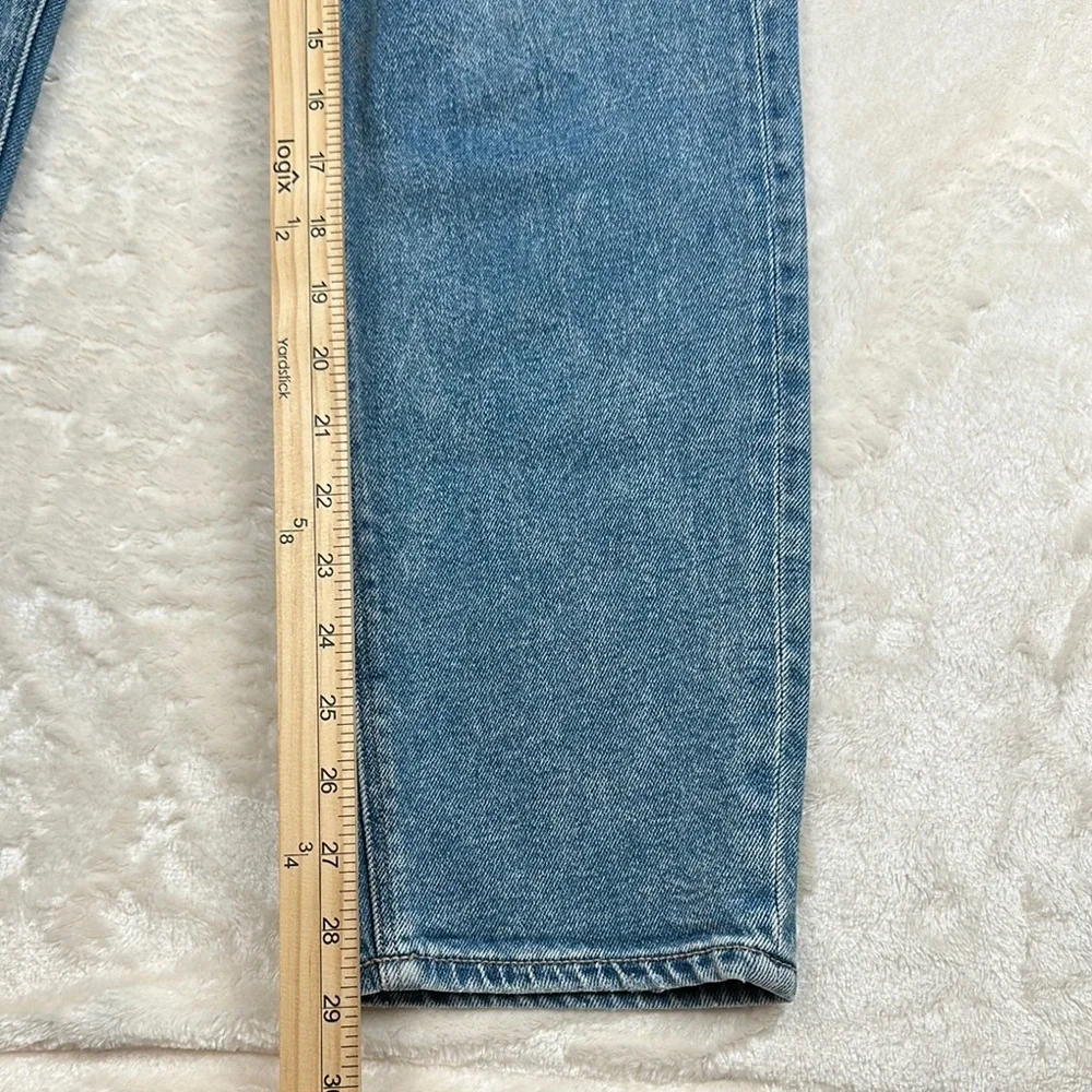 American Eagle Outfitters Blue Skinny Jeans Distressed - Picture 6 of 11